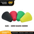 Burnishing Foam Sponge Polishing Cone Shaped Buffing Pads